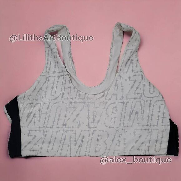 Zumba Dance Floor Sport Bra Wear It Out White NWOT Size M (G010) - Picture 2 of 6